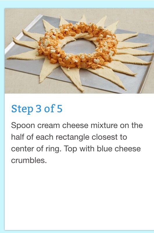 Buffalo Chicken Crescent Ring.ππ