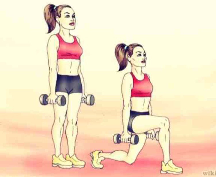 30 lunges