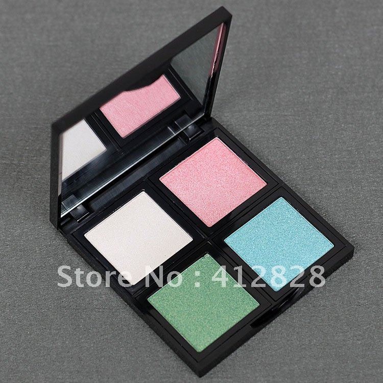 Take any color eyeshadow you want and
put some in the clear nail polish until you reach the desired color.