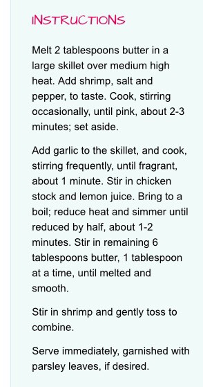 Amazing Garlic Butter Shrimp Recipe ❤️