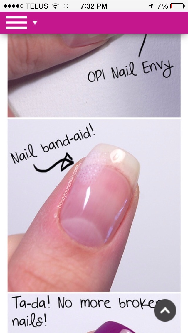 Fix Ur Broken Nail 😃