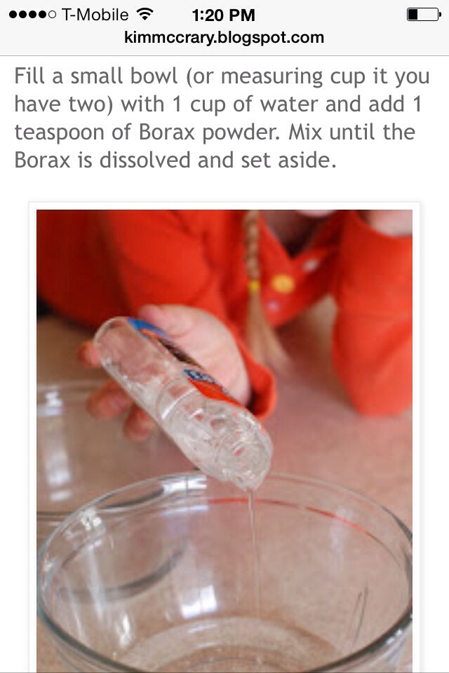 Homemade Slime, Great For Birthday Treats At School