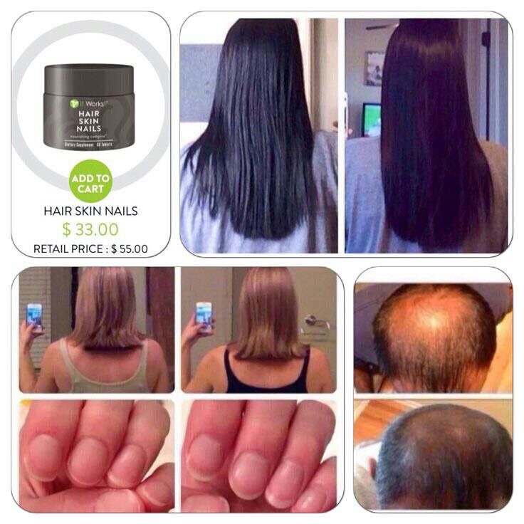 It Works Hair Skin Nails