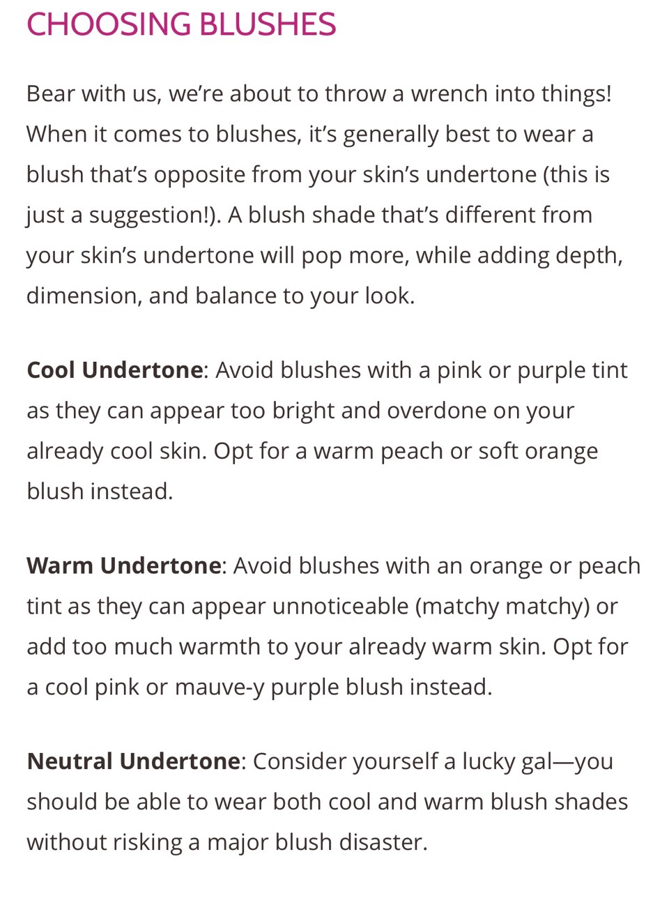 ❤️ How To Tell If You're Cool Or Warm Toned, And How To Pick Your Makeup Accordingly! ❤️