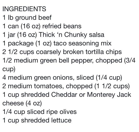 Beef And Bean Taco Cassarole 