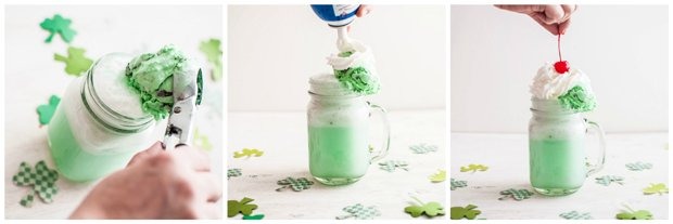 Mint Chip Ice Cream Soda