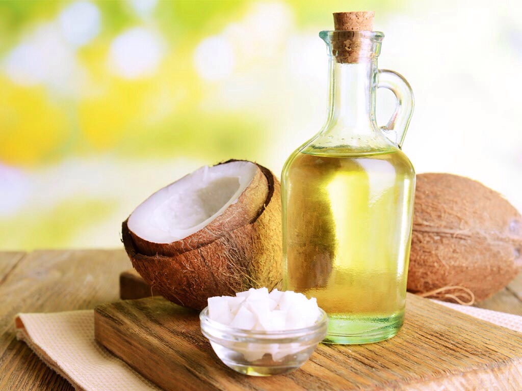 In the mixing bowl adds couple table spoons of coconut oil then melt in the microwave for 20 seconds and stir!
