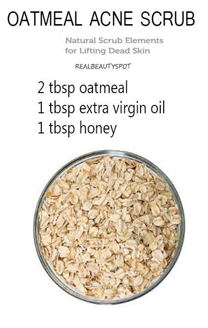 Homemade exfoliating scrubs recipes for acne