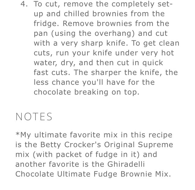 MINT OREO BROWNIES 