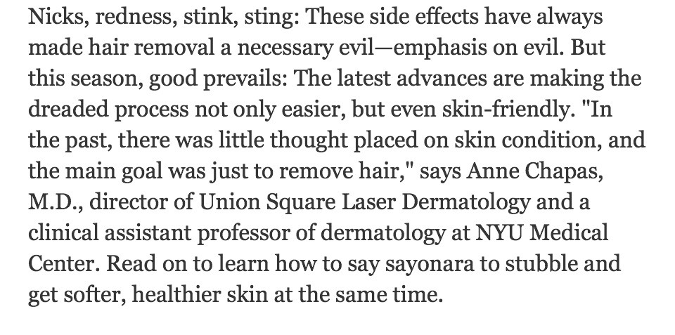 ✨Take It Off: Your Hair-Removal Guide🙅