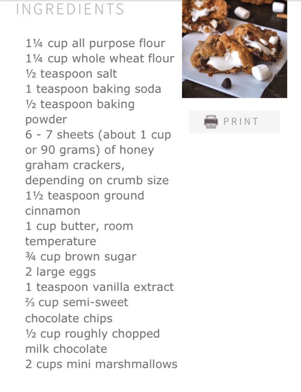 Smores Stuffed Cookies