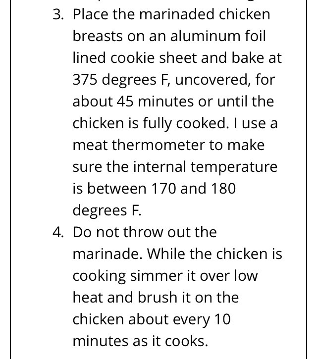 Honey Soy Chicken Breasts 