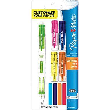 Mechanical Pencil (the ones picture above are my favs because the lead won't break in them and the eraser is HUGE) 