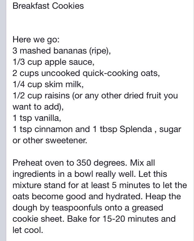 Treats For Breakfast Bars