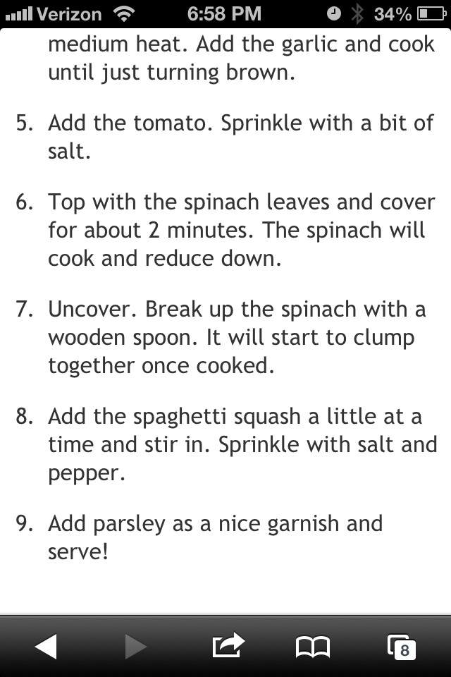 Spagetti Squash