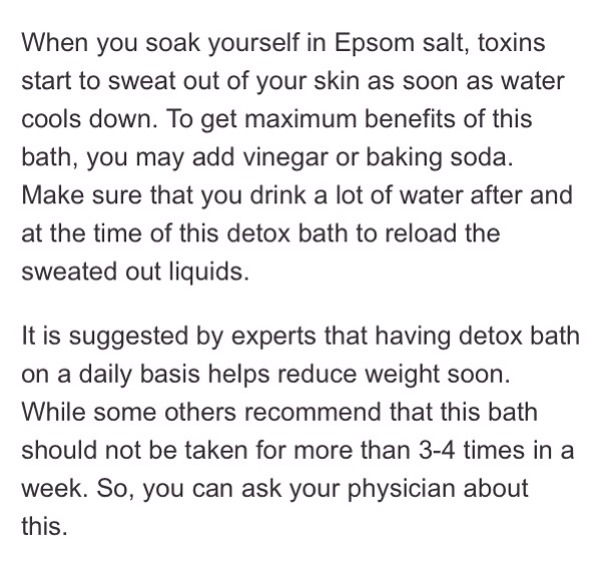 👑👑Lose Weight With Epsom Salt 👑👑