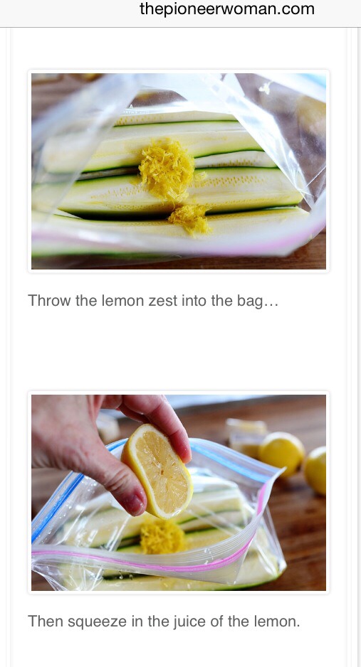 Yummy Grilled Zucchini
