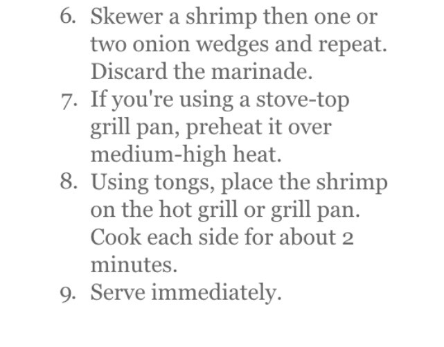 Grilled Shrimp Skewers With A Sweet Soy Sauce Marinade 😋😋