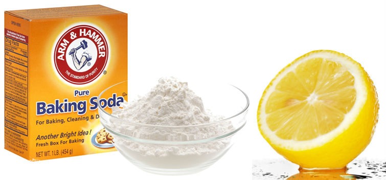 Baking soda and lemon are always super good for acne