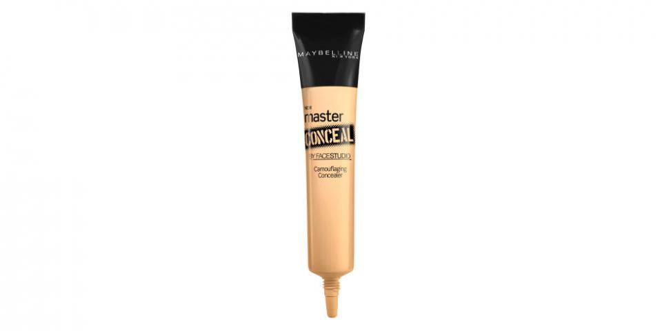 Master Conceal, MAYBELLINE, $9
Use this formula as a concealer to spot-treat or sheer it out, and use it as an all-over foundation that you can apply with a clean, damp sponge for a flawless finish.