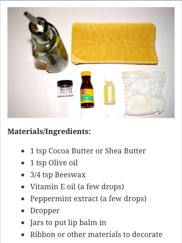 Make Your Own Peppermint Lip Balm - Great As A Gift This Season!