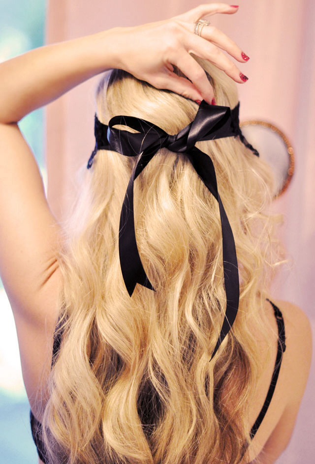 To create a lived-in look for your hair, use thickening or sea-salt mist before you blow-dry. Follow by running a volumizing or texture cream through hair.
