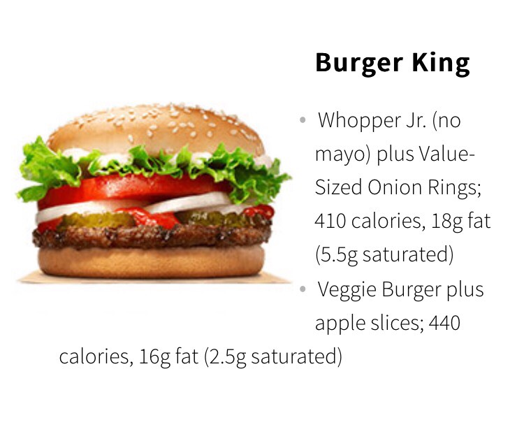 How To Eat Healthy With Fast Food
