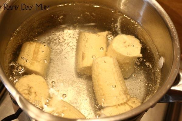 Fried Green Bananas