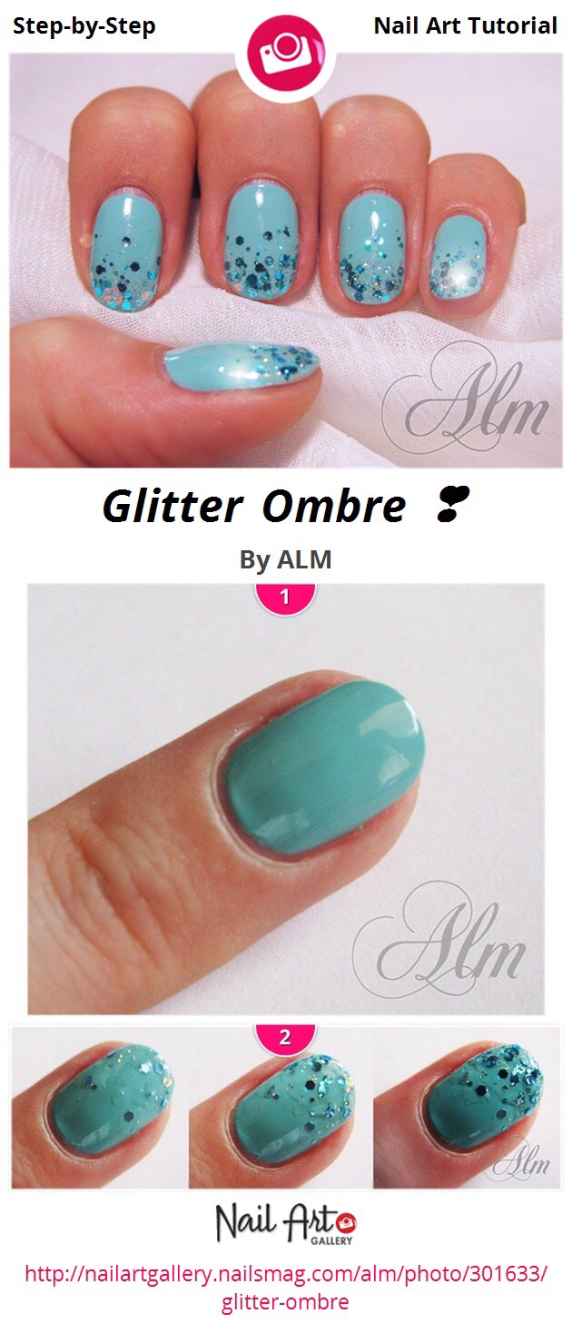 Glitter Ombré Tutorial. 