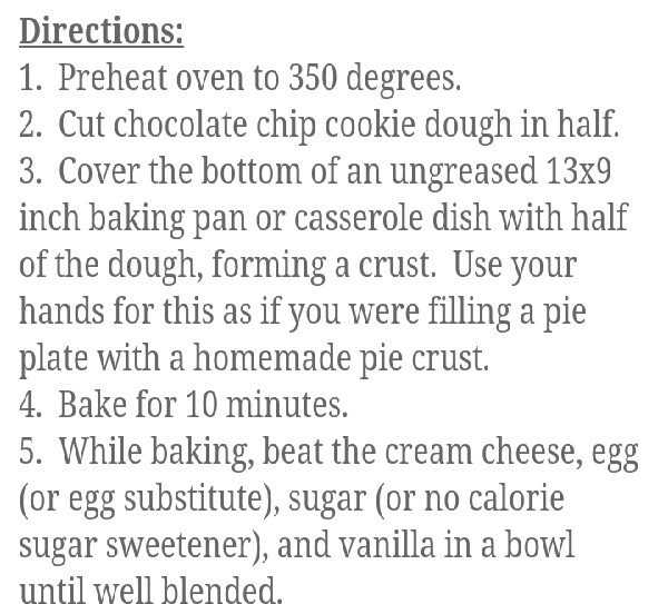 Chocolate Chip Cream Cheese Cookies!