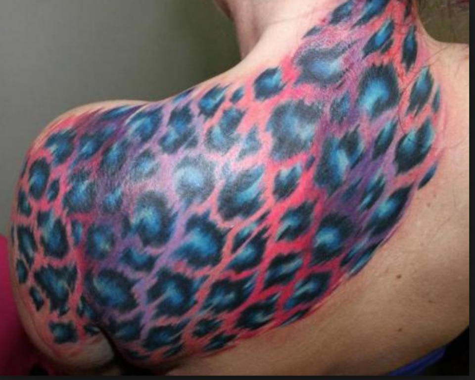 Beautiful Leopard Print Tattoos For Women!!