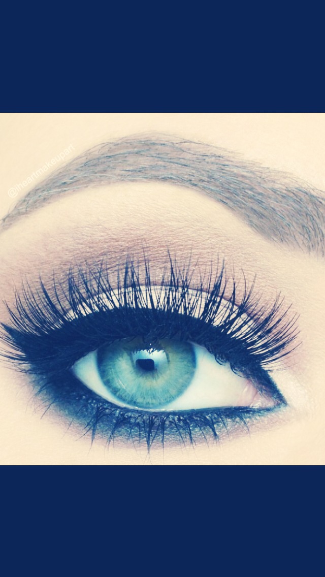 And then there is ur amazing eyes it is very easy once you get used to it 