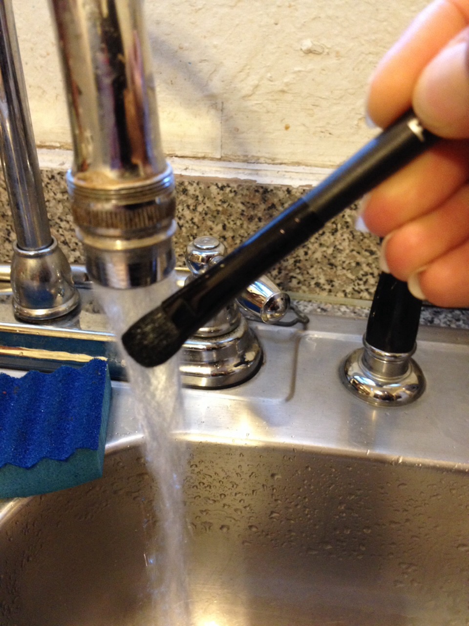 Cleaning Makeup Brushes