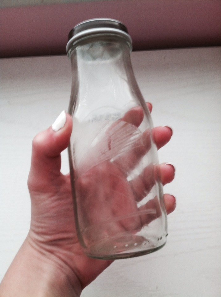 Step 2: Peel off the stickers on both sides. DO NOT WET STICKY PART!
