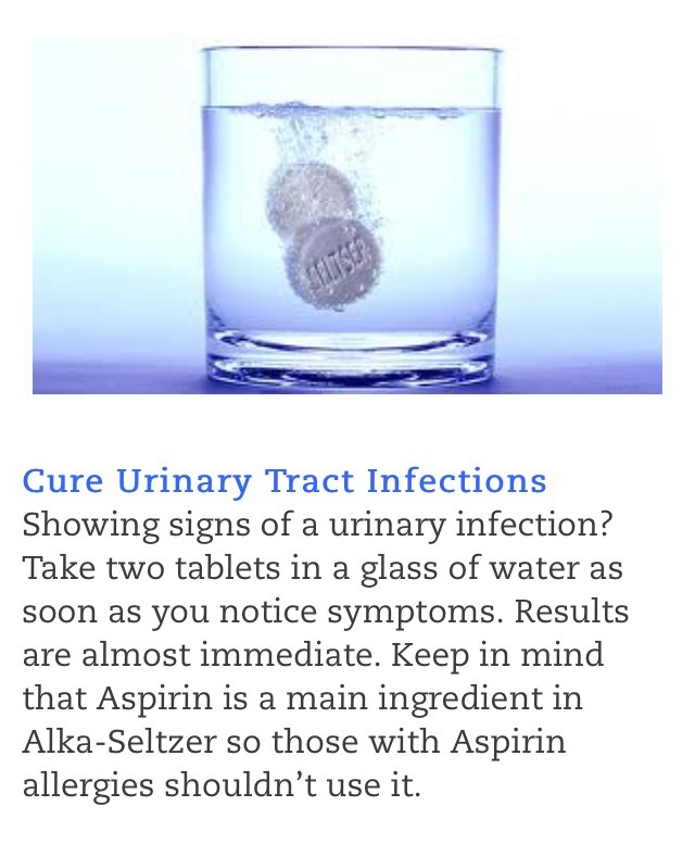 " 17 Alternative Uses For Alka- Seltzer"👌