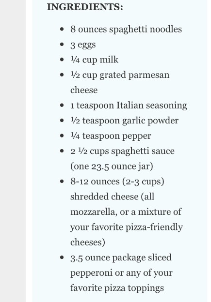 🍝🍕Spaghizza With Instructions🍕🍝