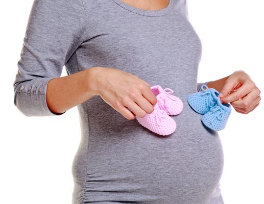 Have Fun With Maternity Photos

Have photos taken of your pregnant belly with either pink or blue booties, or baby blocks that spell out "girl" or "boy."