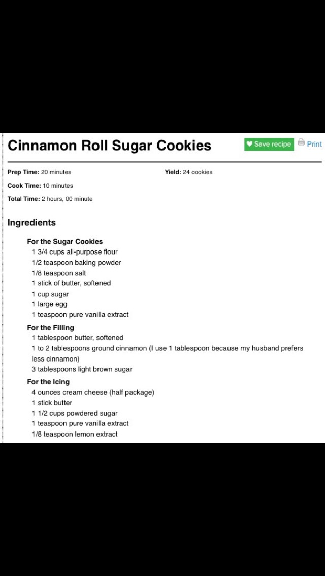 Cinnamon Roll Sugar Cookies