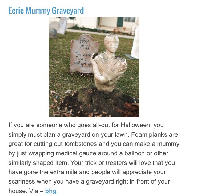 DIY Halloween Decorations 