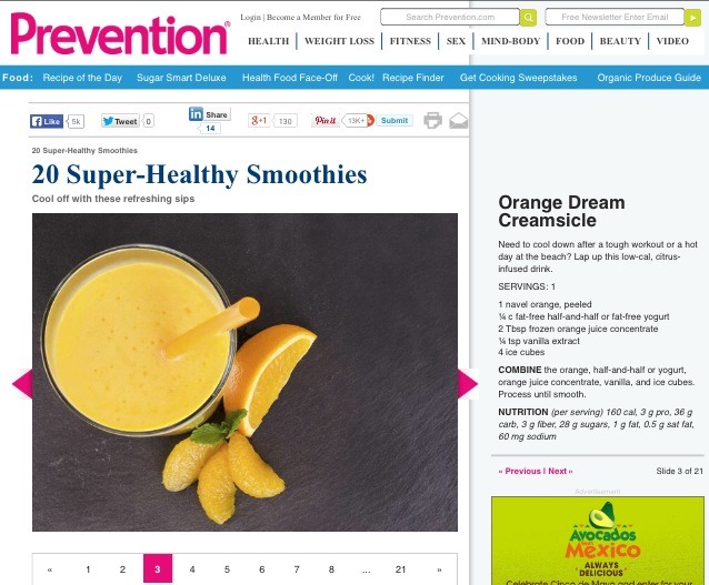 20 Super-Healthy Smoothies π