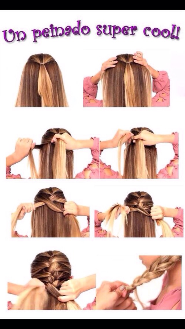 Unique Braid Tutorial 🙆🏼