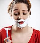 Facial hair is the fastest growing hair on the body.