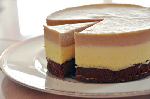 Coffee Mousse Cake!