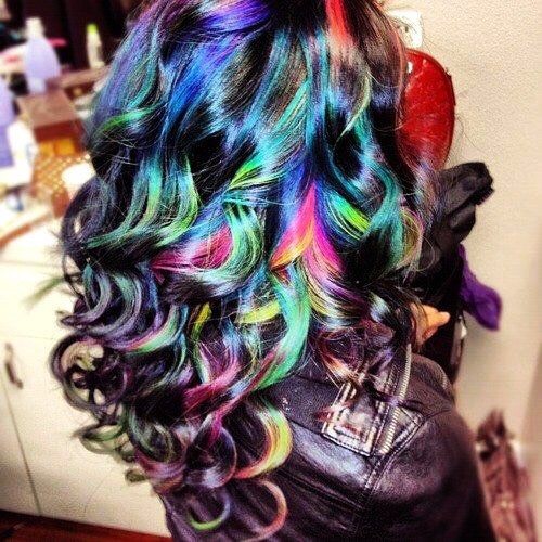 Fun Colorful Hair