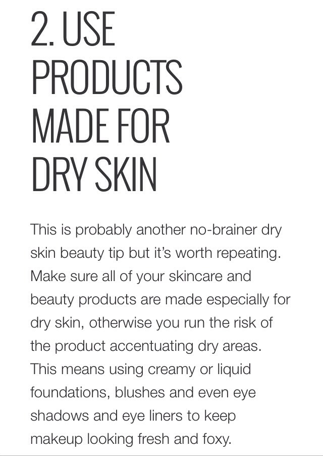 💥✨ Beauty Tips For Dry Skin!!! ✨💥