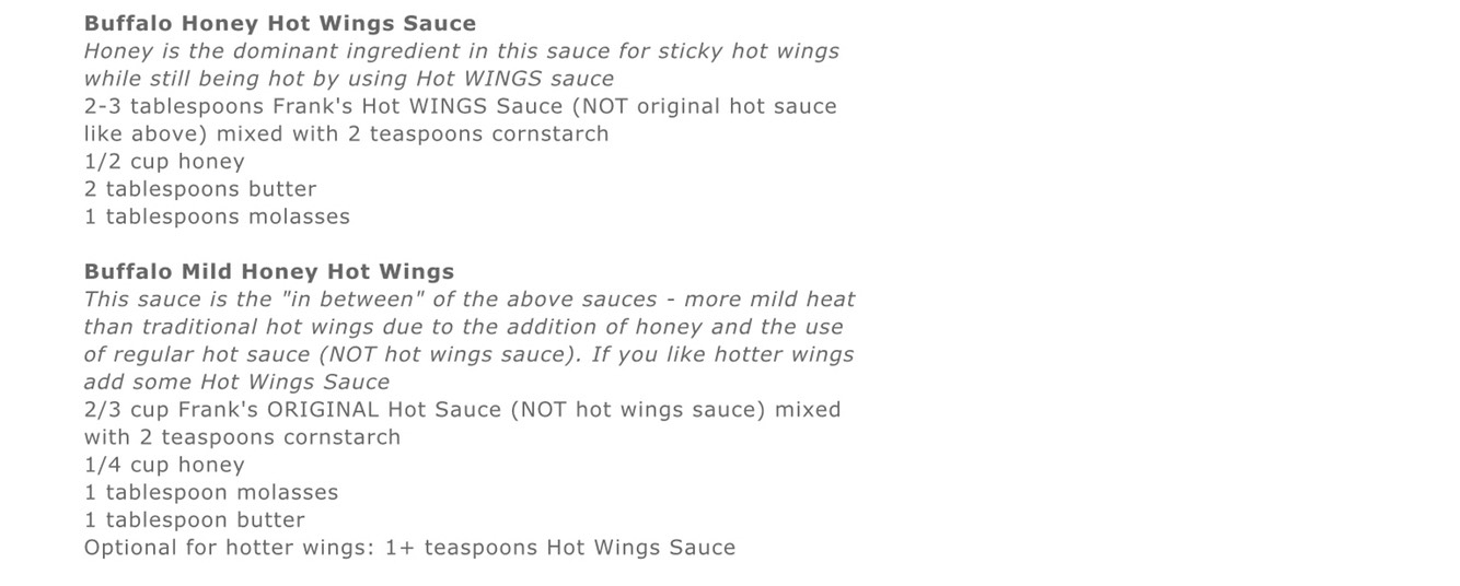 Buffalo Honey Hot Wings And Traditional Hot Wings 💯💯💯