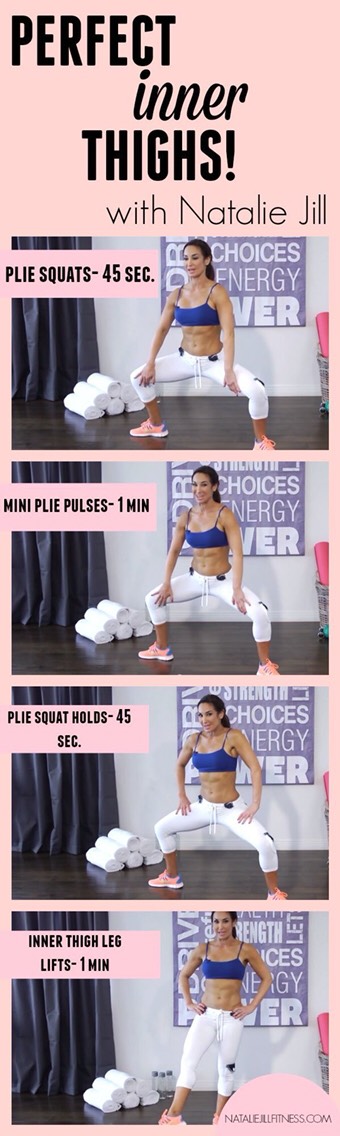 Quick Easy And Fun Workouts 💪 To Get Abs And Nice Inner Thigh