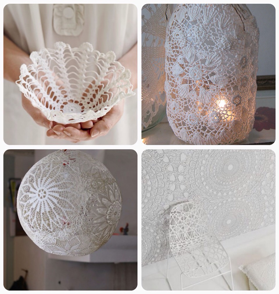 Tissue paper And Lace Crafts 