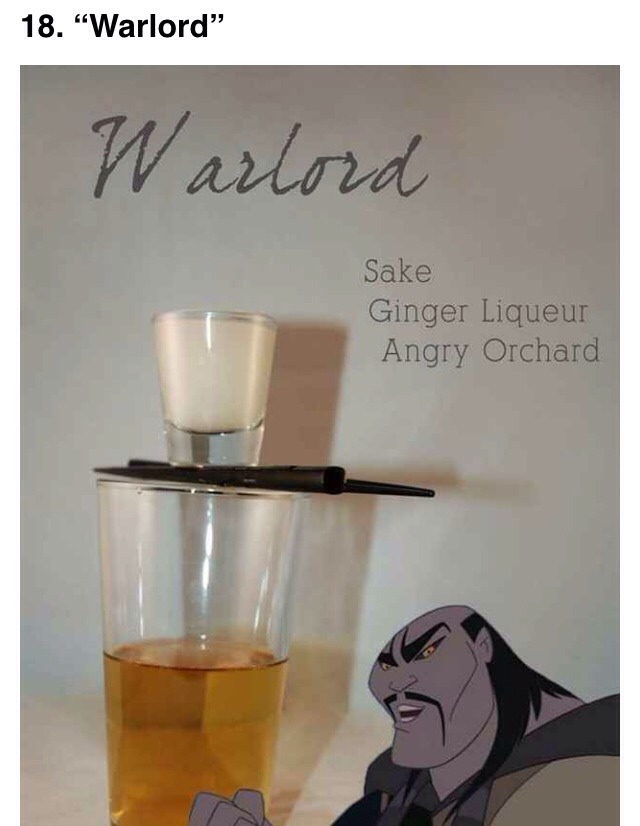 Disney Inspired Cocktails Pt.2