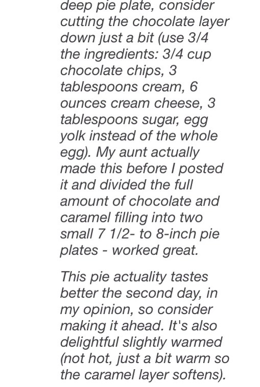 Chocolate Caramel Pecan Pie
